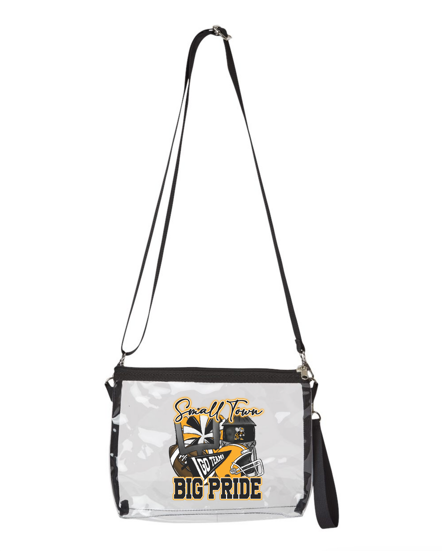 Gatesville Hornets Clear Purse - Small Town Big Pride