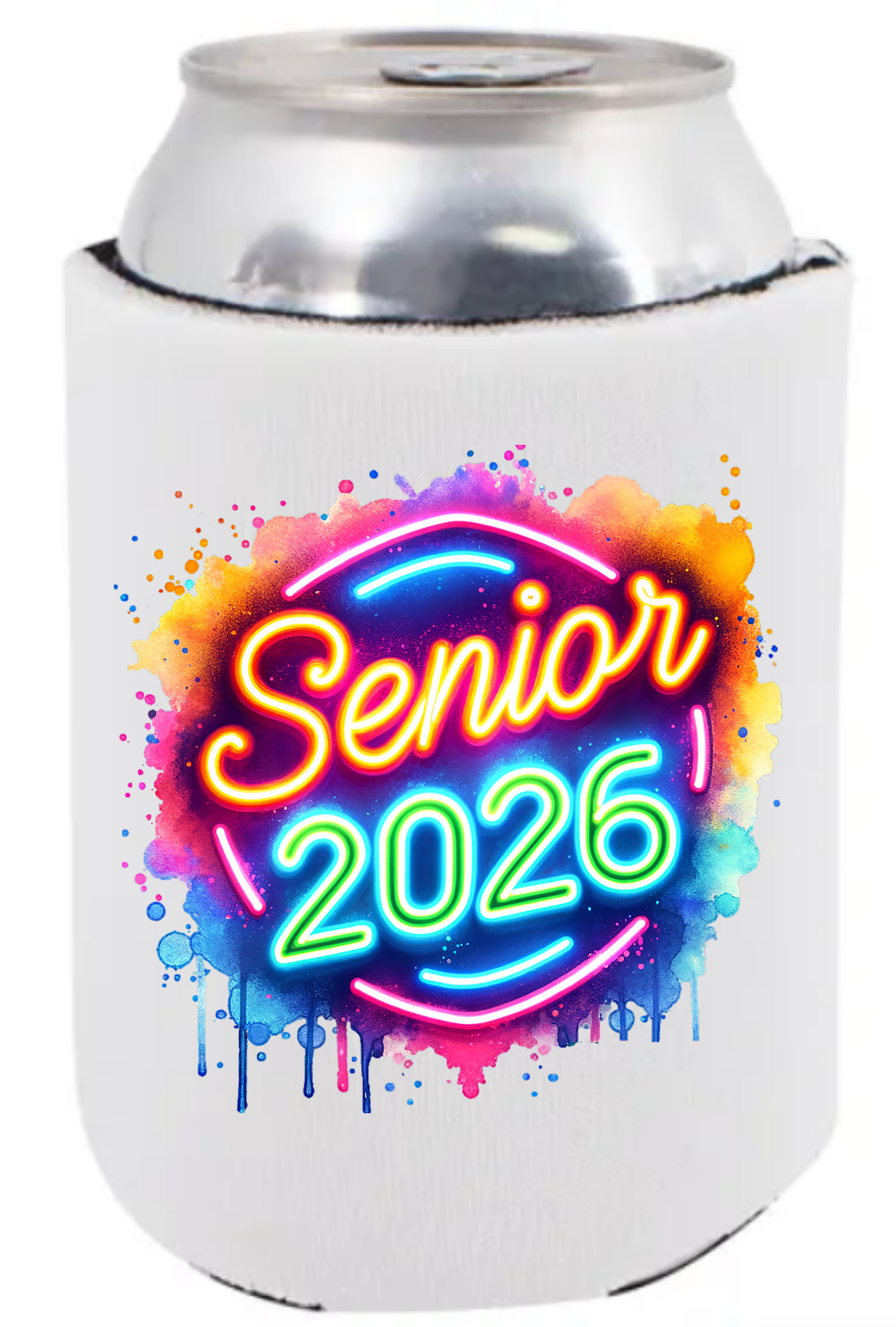 Senior 2026 White Can Cooler (2 pack)