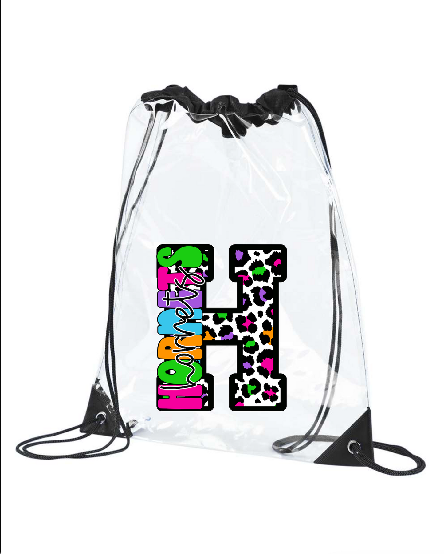 Gatesville Hornets Clear Drawstring Bag - Wild