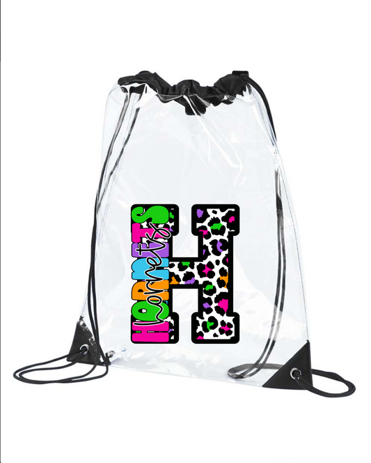 Gatesville Hornets Clear Drawstring Bag - Wild