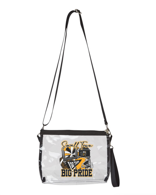 Gatesville Hornets Clear Purse - Small Town Big Pride