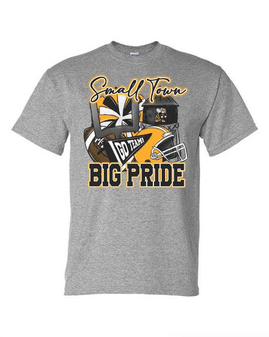 Gatesville Hornets Gray Tee - Small Town Big Pride