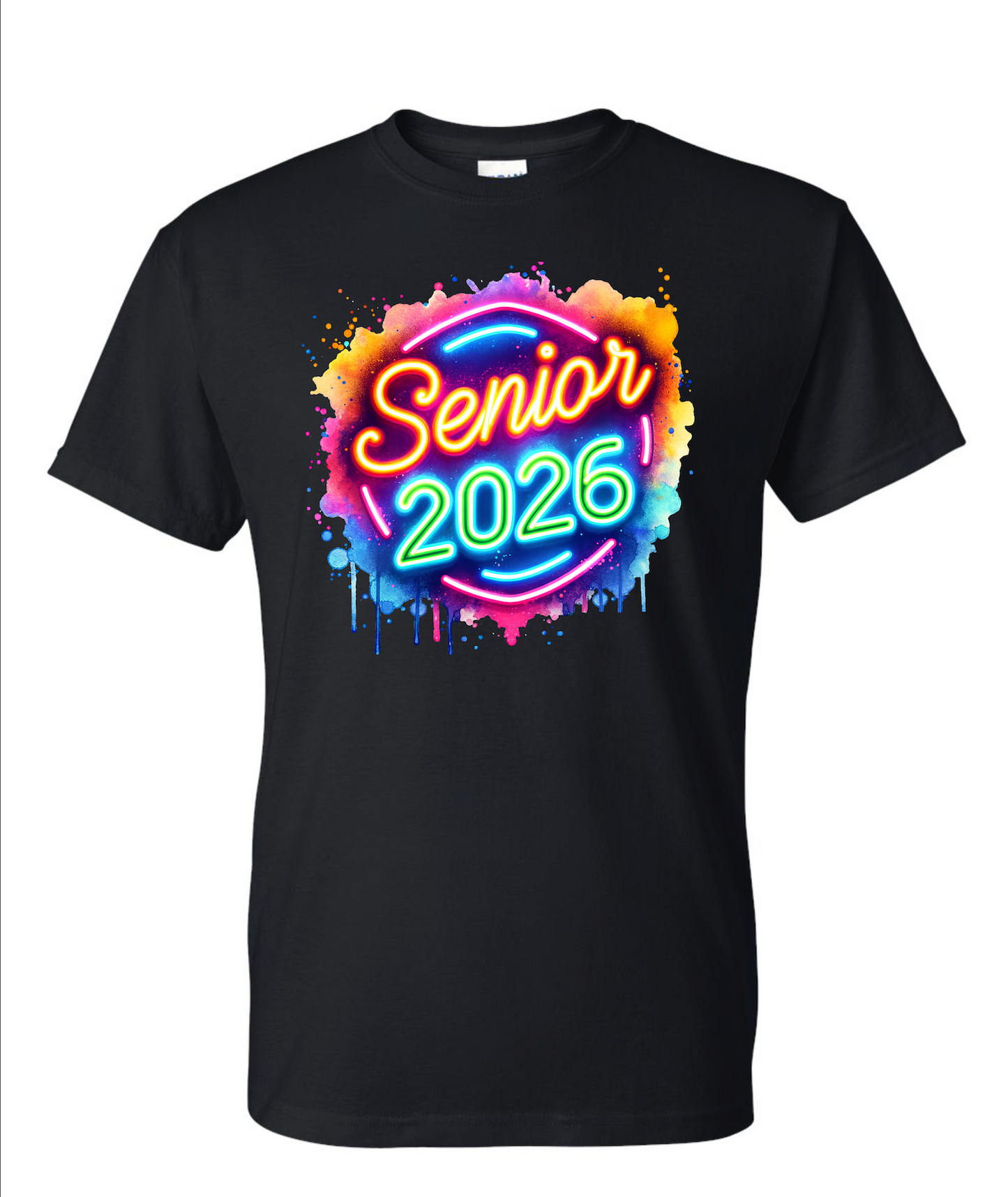 Senior 2026 Black Tee