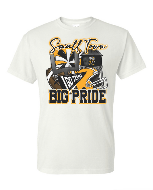 Gatesville Hornets White Tee - Small Town Big Pride